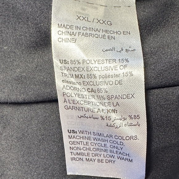 Soma Black Wide Leg Jumpsuit Plus Size XXL Cap Sleeve - Picture 8 of 8